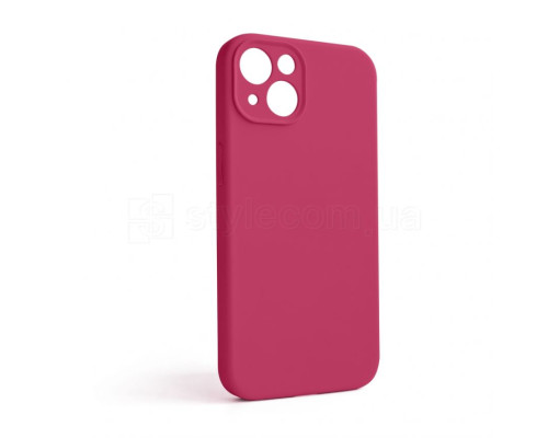 Чохол Full Silicone Case для Apple iPhone 13 pomegranate (59) закрита камера (без логотипу) TPS-2710000235989