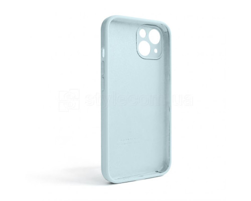 Чохол Full Silicone Case для Apple iPhone 13 sky blue (58) закрита камера (без логотипу) TPS-2710000235972