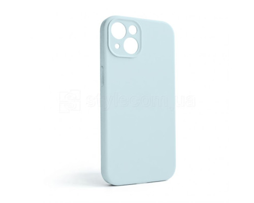 Чохол Full Silicone Case для Apple iPhone 13 sky blue (58) закрита камера (без логотипу) TPS-2710000235972