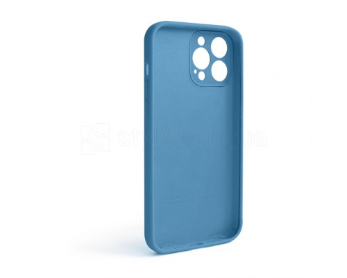 Чохол Full Silicone Case для Apple iPhone 13 Pro Max cornflower (53) закрита камера (без логотипу) TPS-2710000236306