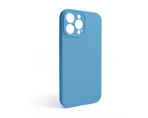 Чохол Full Silicone Case для Apple iPhone 13 Pro Max cornflower (53) закрита камера (без логотипу) TPS-2710000236306