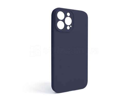 Чохол Full Silicone Case для Apple iPhone 13 Pro Max dark blue (08) закрита камера (без логотипу) TPS-2710000236320