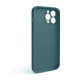 Чохол Full Silicone Case для Apple iPhone 13 Pro Max cactus (60) закрита камера (без логотипу) TPS-2710000236481