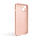 Чохол Full Silicone Case для Apple iPhone 13 Pro Max grapefruit (61) закрита камера (без логотипу) TPS-2710000236498