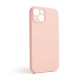 Чохол Full Silicone Case для Apple iPhone 13 Pro Max grapefruit (61) закрита камера (без логотипу) TPS-2710000236498