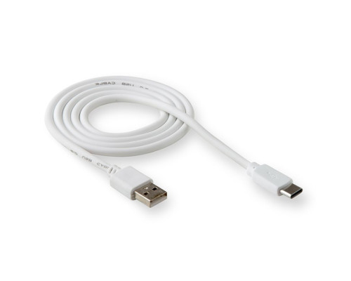 Мережевий зарядний пристрій (адаптер) 2в1 WALKER WH-27 2USB / 2.1A + Type-C white TPS-2710000236511