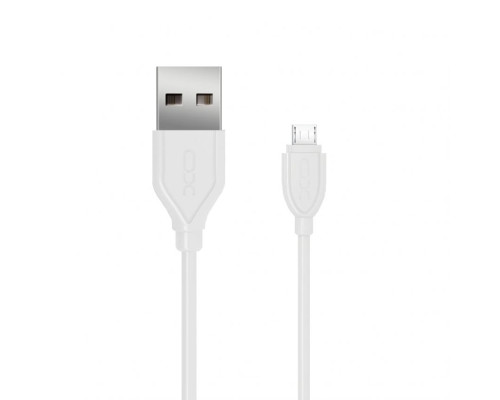 Кабель USB XO NB8 Micro Quick Charge 2.1A white TPS-2710000181811