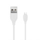 Кабель USB XO NB8 Micro Quick Charge 2.1A white TPS-2710000181811