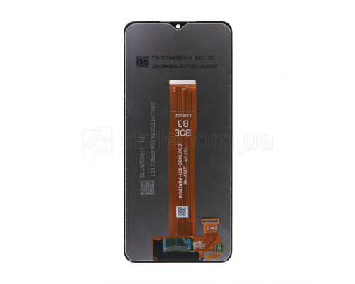 Дисплей (LCD) для Samsung Galaxy A12/A127 (2021) з тачскріном black Service Original (PN:GH82-26486A) TPS-2710000236887