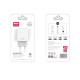 Мережевий зарядний пристрій (адаптер) 2в1 XO L93 1USB / 2.4A + Data Cable USB to Lightning white