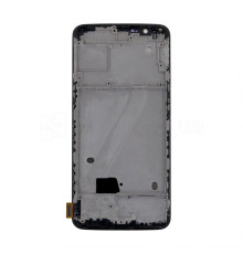 Дисплей (LCD) для OnePlus 5T з тачскріном та рамкою black Hiqh Quality TPS-2710000237372