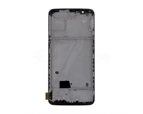 Дисплей (LCD) для OnePlus 5T з тачскріном та рамкою black Hiqh Quality TPS-2710000237372