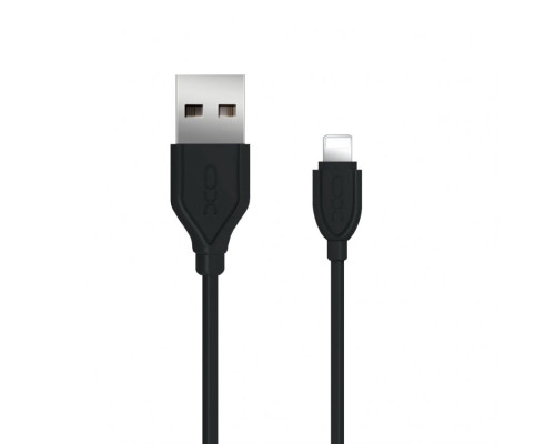 Кабель USB XO NB8 Lightning Quick Charge 2.1A black