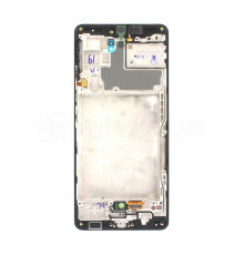 Дисплей (LCD) для Samsung Galaxy А42 5G/A426 (2021) з тачскріном та рамкою black Service Original (PN:GH82-24375A) TPS-2710000237464