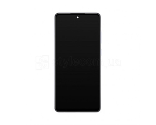 Дисплей (LCD) для Samsung Galaxy A72/A725 (2021) з тачскріном та рамкою violet Service Original (PN:GH82-25460C) TPS-2710000237723