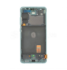 Дисплей (LCD) для Samsung Galaxy S20 FE/G780 (2020) з тачскріном та рамкою cloud mint Service Original (PN:GH82-24219D) TPS-2710000238140