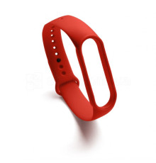 Ремінець для Xiaomi Mi Band 5, 6, 7 Original Design red / червоний