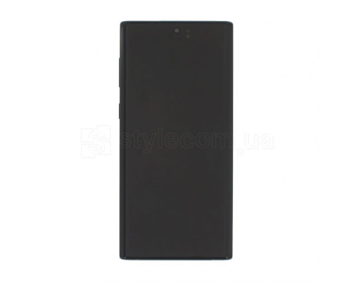 Дисплей (LCD) для Samsung Galaxy Note 10/N970 (2019) з тачскріном та рамкою black Service Original (PN:GH82-20818A) TPS-2710000238331