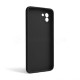 Чохол Full Silicone Case для Samsung Galaxy A03/A035 (2021) black (18) (без логотипу)