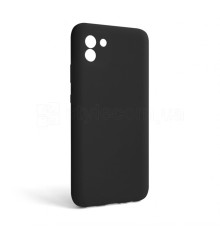 Чохол Full Silicone Case для Samsung Galaxy A03/A035 (2021) black (18) (без логотипу) TPS-2710000238485 2710000238485