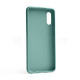 Чохол Full Silicone Case для Samsung Galaxy A02/A022 (2021) turquoise (17) (без логотипу) TPS-2710000238478