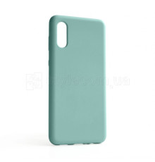 Чохол Full Silicone Case для Samsung Galaxy A02/A022 (2021) turquoise (17) (без логотипу) TPS-2710000238478