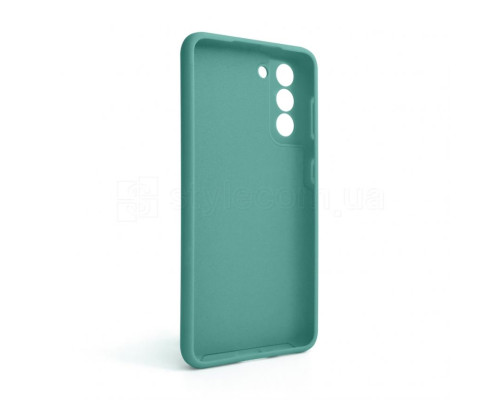 Чохол Full Silicone Case для Samsung Galaxy S21 FE/G990 (2022) turquoise (17) (без логотипу)