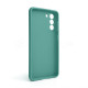 Чохол Full Silicone Case для Samsung Galaxy S21 FE/G990 (2022) turquoise (17) (без логотипу)