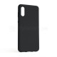 Чохол Full Silicone Case для Samsung Galaxy A02/A022 (2021) black(18) (без логотипу) TPS-2710000238447