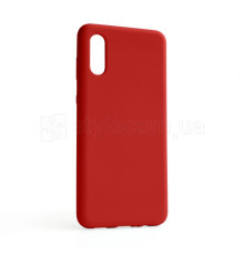 Чохол Full Silicone Case для Samsung Galaxy A02/A022 (2021) red (14) (без логотипу)