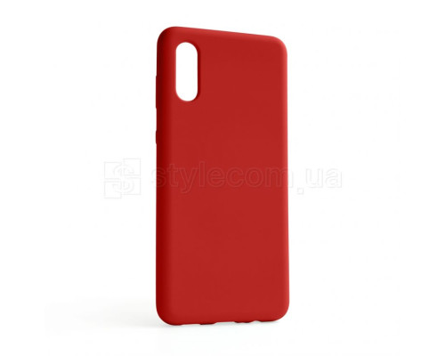 Чохол Full Silicone Case для Samsung Galaxy A02/A022 (2021) red (14) (без логотипу)