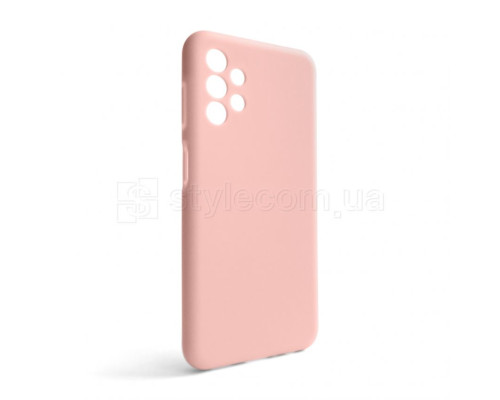 Чохол Full Silicone Case для Samsung Galaxy A13 4G/A135 (2022) light pink (12) (без логотипу) TPS-2710000239154