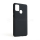 Чохол Full Silicone Case для Samsung Galaxy A21s/A217 (2020) black (18) (без логотипу) TPS-2710000239222