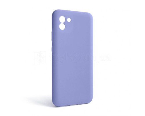 Чохол Full Silicone Case для Samsung Galaxy A03/A035 (2021) elegant purple (26) (без логотипу)