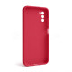 Чохол Full Silicone Case для Samsung Galaxy A03s/A037 (2021) rose red (42) (без логотипу) TPS-2710000238812