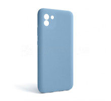 Чохол Full Silicone Case для Samsung Galaxy A03/A035 (2021) light blue (05) (без логотипу)