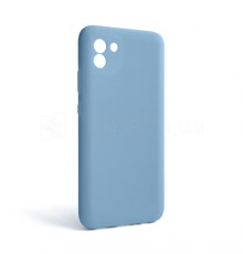 Чохол Full Silicone Case для Samsung Galaxy A03/A035 (2021) light blue (05) (без логотипу) TPS-2710000238522 2710000238522