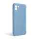 Чохол Full Silicone Case для Samsung Galaxy A03/A035 (2021) light blue (05) (без логотипу)