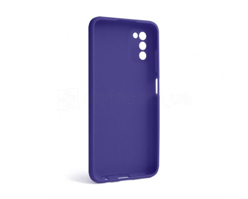 Чохол Full Silicone Case для Samsung Galaxy A03s/A037 (2021) violet (36) (без логотипу) TPS-2710000238843