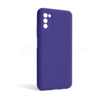 Чохол Full Silicone Case для Samsung Galaxy A03s/A037 (2021) violet (36) (без логотипу) TPS-2710000238843