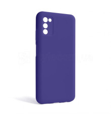Чохол Full Silicone Case для Samsung Galaxy A03s/A037 (2021) violet (36) (без логотипу)