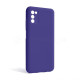 Чохол Full Silicone Case для Samsung Galaxy A03s/A037 (2021) violet (36) (без логотипу) TPS-2710000238843