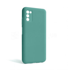 Чохол Full Silicone Case для Samsung Galaxy A03s/A037 (2021) turquoise (17) (без логотипу) TPS-2710000238836 2710000238836
