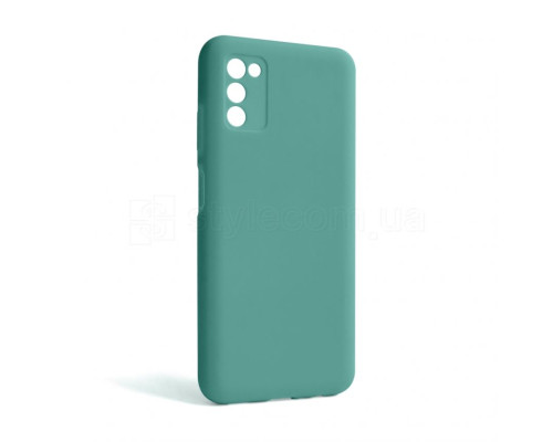 Чохол Full Silicone Case для Samsung Galaxy A03s/A037 (2021) turquoise (17) (без логотипу) TPS-2710000238836