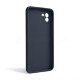 Чохол Full Silicone Case для Samsung Galaxy A03/A035 (2021) dark blue (08) (без логотипу)