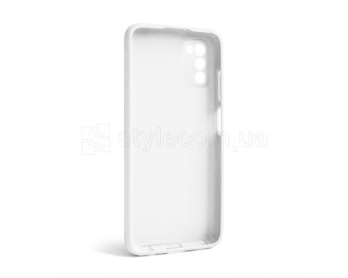 Чохол Full Silicone Case для Samsung Galaxy A03s/A037 (2021) white (09) (без логотипу) TPS-2710000238850