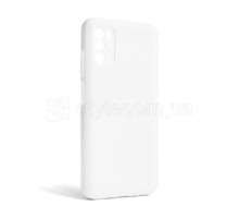 Чохол Full Silicone Case для Samsung Galaxy A03s/A037 (2021) white (09) (без логотипу) TPS-2710000238850