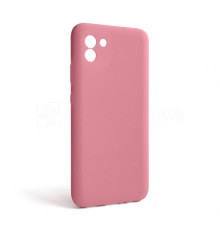 Чохол Full Silicone Case для Samsung Galaxy A03/A035 (2021) light pink (12) (без логотипу) TPS-2710000238546 2710000238546