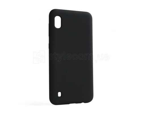 Чохол Full Silicone Case для Samsung Galaxy A10/A105 (2019) black (18) (без логотипу) TPS-2710000238867