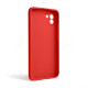 Чохол Full Silicone Case для Samsung Galaxy A03/A035 (2021) red (14) (без логотипу) TPS-2710000238553